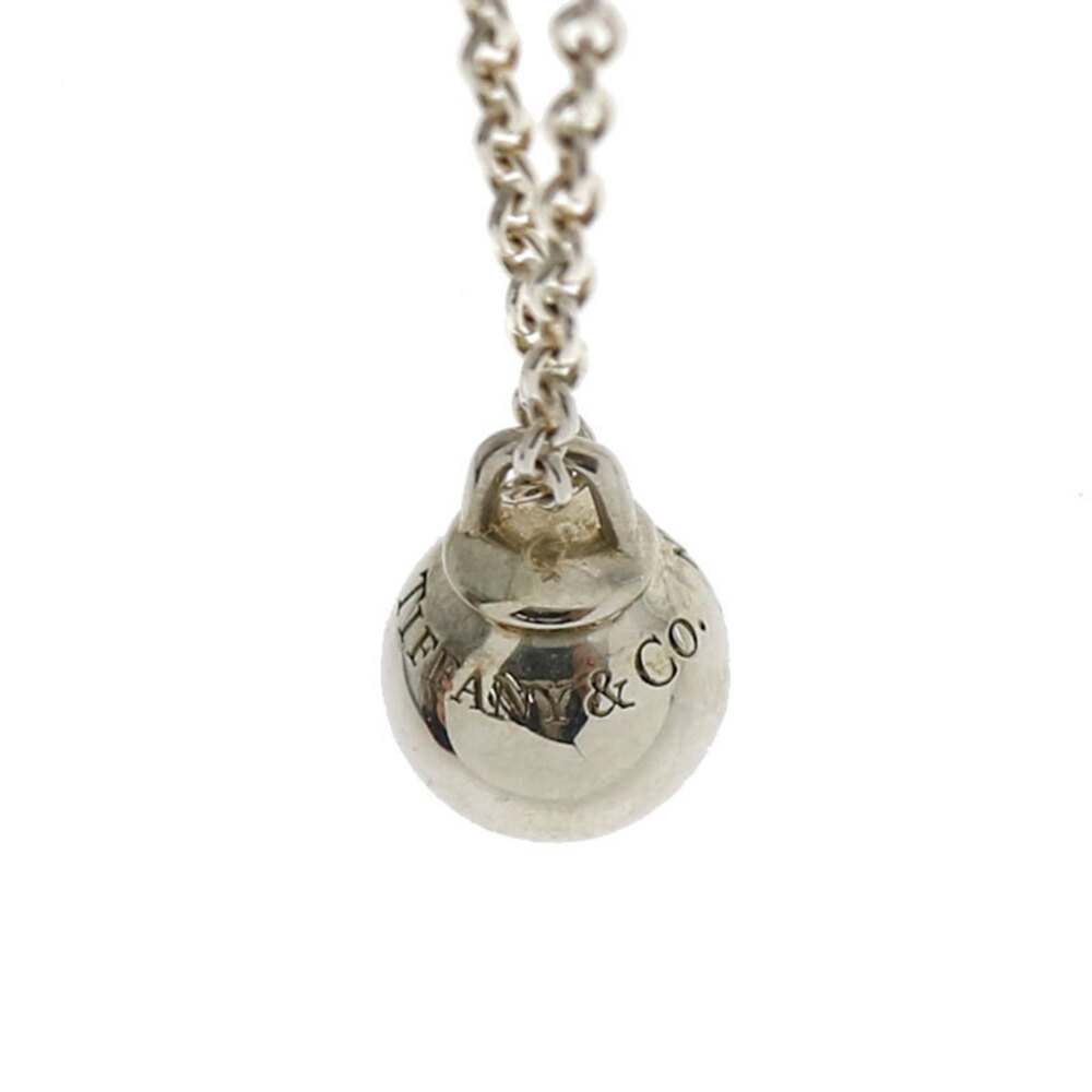 Tiffany Co Silver Ball Pendant Necklace Kantei Kyo Komaki